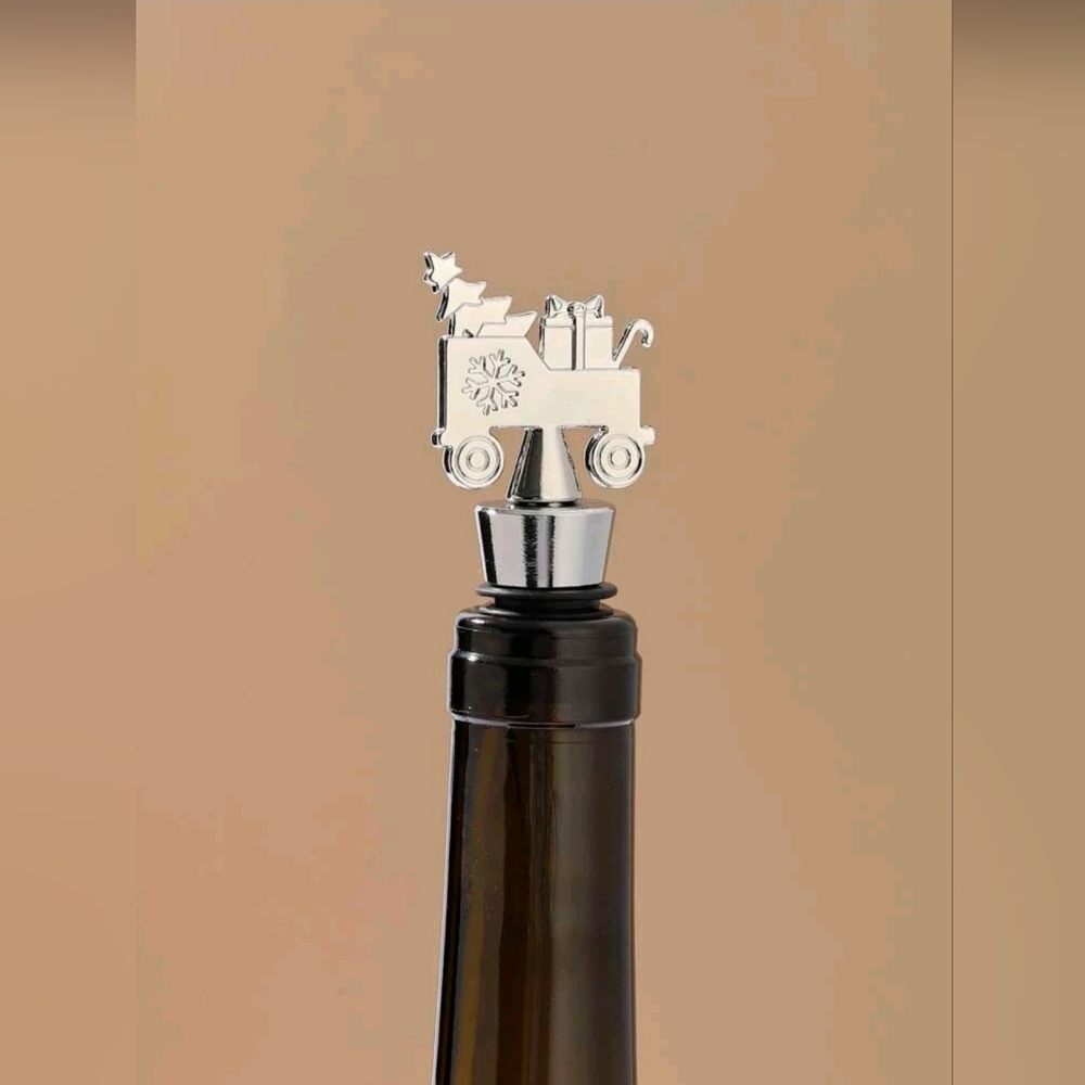 Christmas Haul Wine Stopper